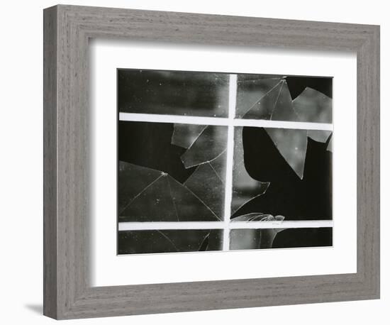 Broken Window, c. 1970-Brett Weston-Framed Photographic Print