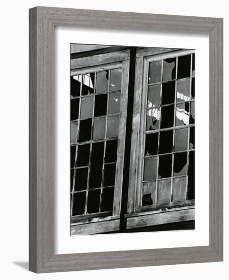 Broken Window, c.1970-Brett Weston-Framed Photographic Print