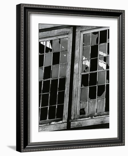 Broken Window, c.1970-Brett Weston-Framed Photographic Print