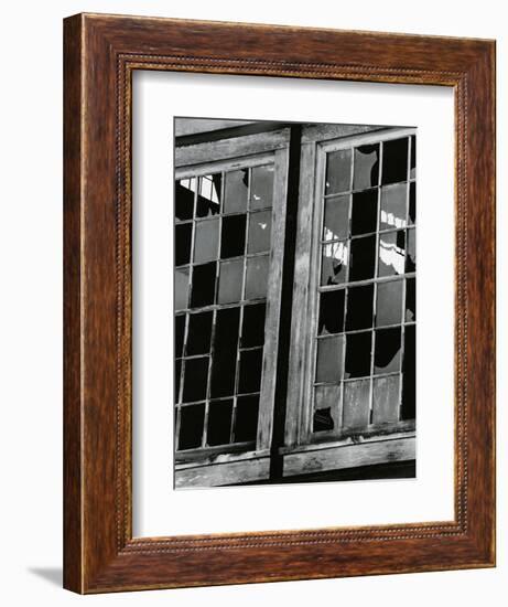 Broken Window, c.1970-Brett Weston-Framed Photographic Print