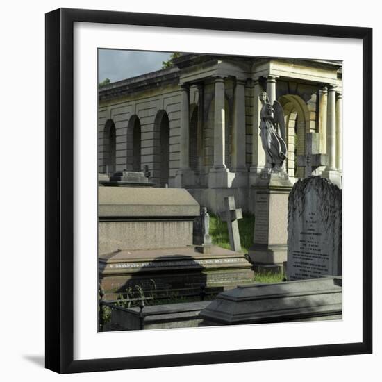 Brompton Cemetery, Kensington, London-Richard Bryant-Framed Photographic Print