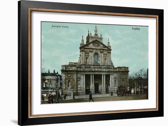 'Brompton Oratory, London', c1910-Unknown-Framed Giclee Print