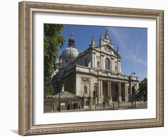 Brompton Oratory, London, England, United Kingdom, Europe-James Emmerson-Framed Photographic Print