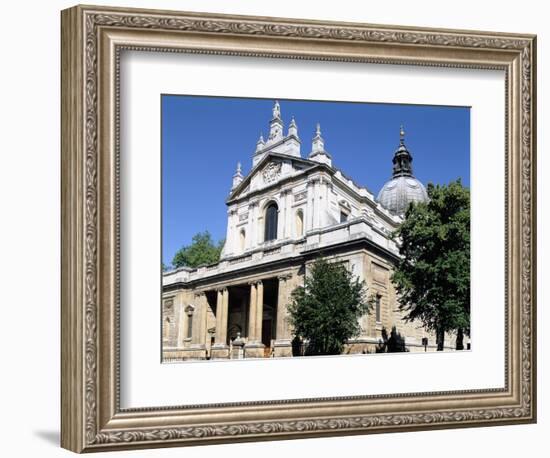 Brompton Oratory, South Kensington, London-Peter Thompson-Framed Photographic Print