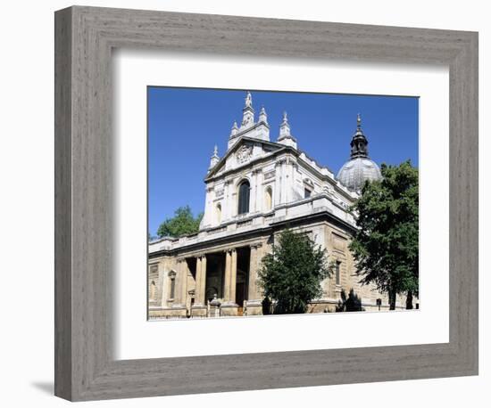 Brompton Oratory, South Kensington, London-Peter Thompson-Framed Photographic Print