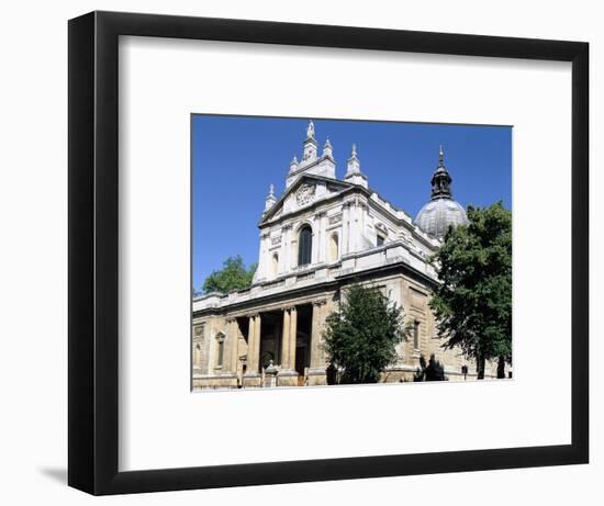 Brompton Oratory, South Kensington, London-Peter Thompson-Framed Photographic Print