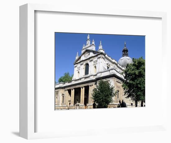 Brompton Oratory, South Kensington, London-Peter Thompson-Framed Photographic Print