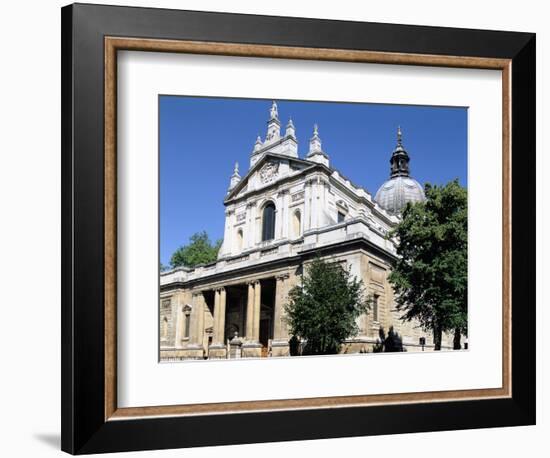 Brompton Oratory, South Kensington, London-Peter Thompson-Framed Photographic Print