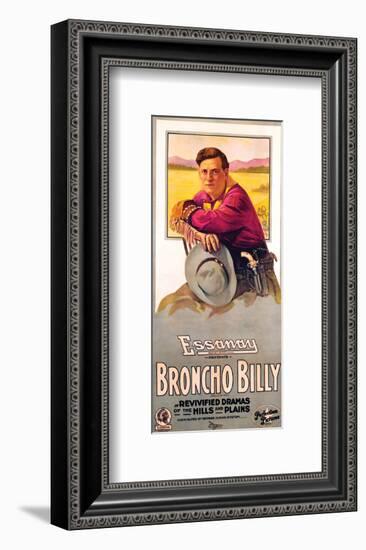 Broncho Billy - 1915-null-Framed Giclee Print