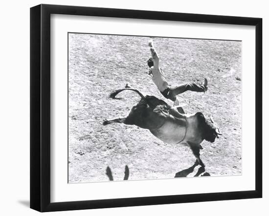 Bronco Buster-null-Framed Photo