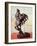 Bronco-Buster-Frederic Sackrider Remington-Framed Giclee Print