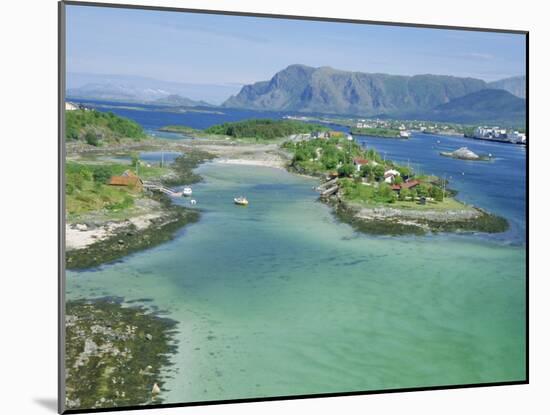 Bronnoysund, Kystriksveien Coast Route, Norway, Scandinavia, Europe-Anthony Waltham-Mounted Photographic Print