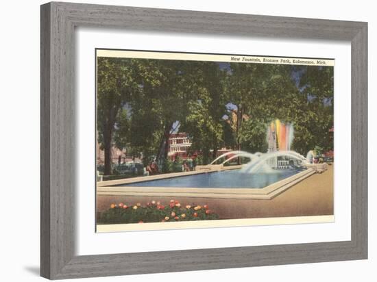 Bronson Park, Kalamazoo, Michigan-null-Framed Art Print