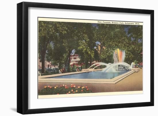 Bronson Park, Kalamazoo, Michigan-null-Framed Art Print