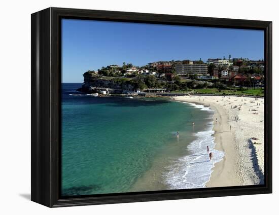 Bronte Beach, Sydney, Australia-David Wall-Framed Premier Image Canvas