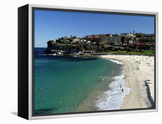 Bronte Beach, Sydney, Australia-David Wall-Framed Premier Image Canvas