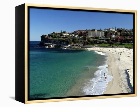 Bronte Beach, Sydney, Australia-David Wall-Framed Premier Image Canvas