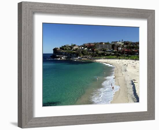 Bronte Beach, Sydney, Australia-David Wall-Framed Photographic Print