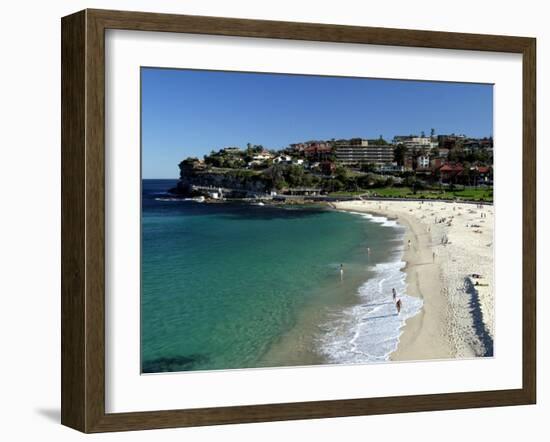 Bronte Beach, Sydney, Australia-David Wall-Framed Photographic Print