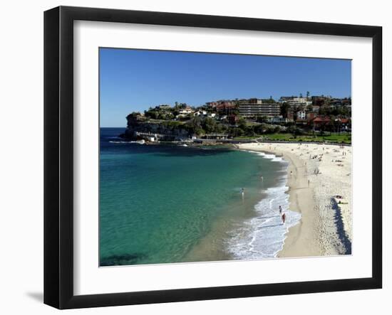 Bronte Beach, Sydney, Australia-David Wall-Framed Photographic Print