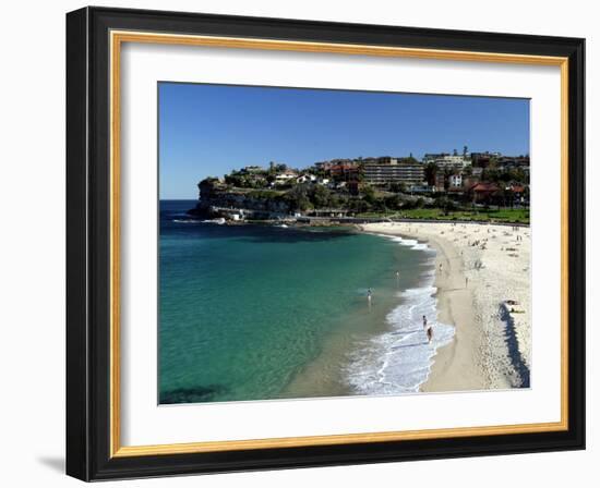 Bronte Beach, Sydney, Australia-David Wall-Framed Photographic Print