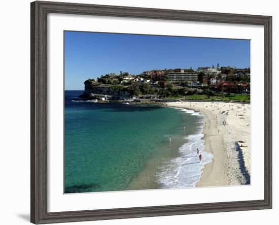 Bronte Beach, Sydney, Australia-David Wall-Framed Photographic Print