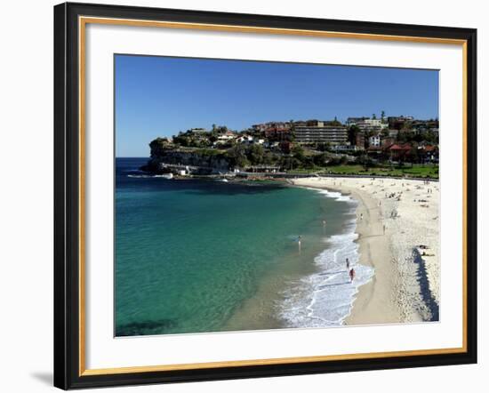 Bronte Beach, Sydney, Australia-David Wall-Framed Photographic Print