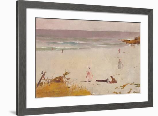 Bronte Beach-Charles Conder-Framed Premium Giclee Print