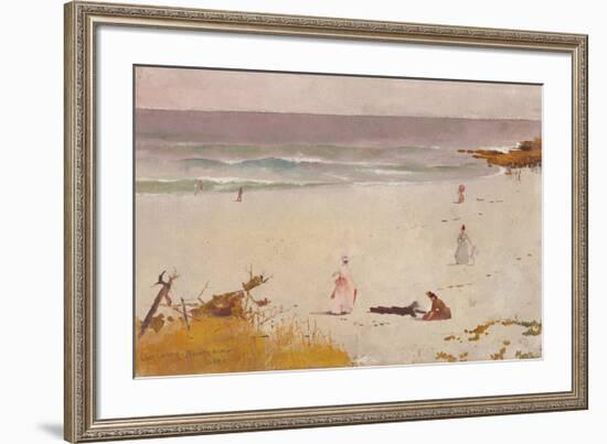 Bronte Beach-Charles Conder-Framed Premium Giclee Print