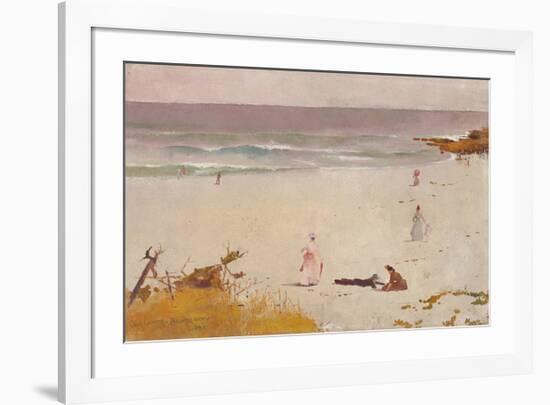 Bronte Beach-Charles Conder-Framed Premium Giclee Print