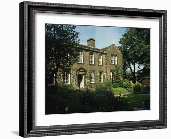 Bronte Parsonage, Haworth, West Yorkshire, England, United Kingdom, Europe-Harding Robert-Framed Photographic Print