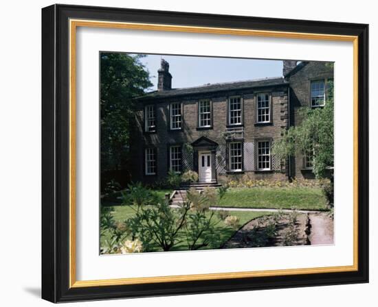 Bronte Vicarage (Parsonage), Haworth, Yorkshire, England, United Kingdom-Christina Gascoigne-Framed Photographic Print