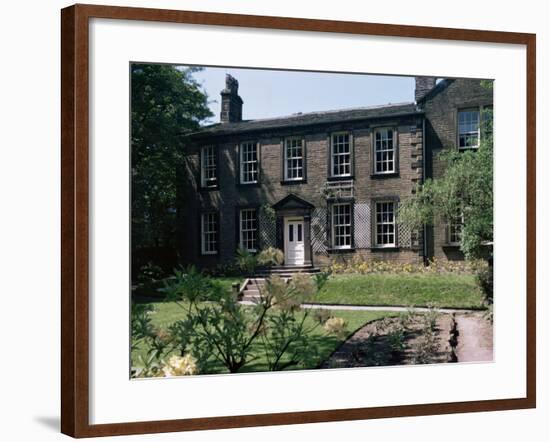 Bronte Vicarage (Parsonage), Haworth, Yorkshire, England, United Kingdom-Christina Gascoigne-Framed Photographic Print