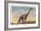 Brontosaurus, Dinosaur Park, Rapid City, South Dakota-null-Framed Art Print