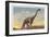 Brontosaurus, Dinosaur Park, Rapid City, South Dakota-null-Framed Art Print