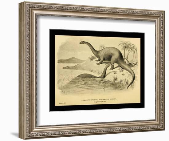 Brontosaurus Excelsus-Joseph Smit-Framed Premium Giclee Print