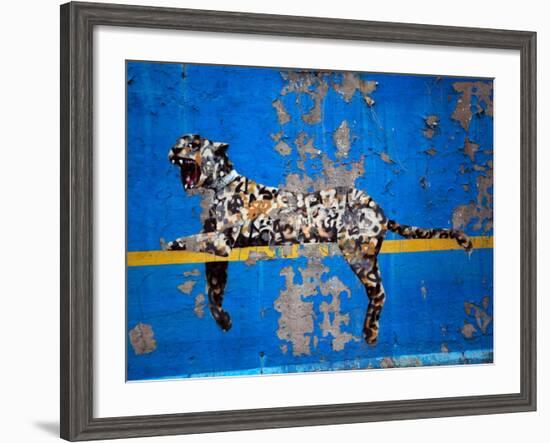 Bronx Zoo-Banksy-Framed Giclee Print