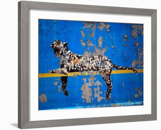 Bronx Zoo-Banksy-Framed Giclee Print