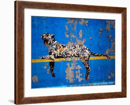 Bronx Zoo-Banksy-Framed Giclee Print