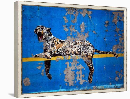 Bronx Zoo-Banksy-Framed Premier Image Canvas