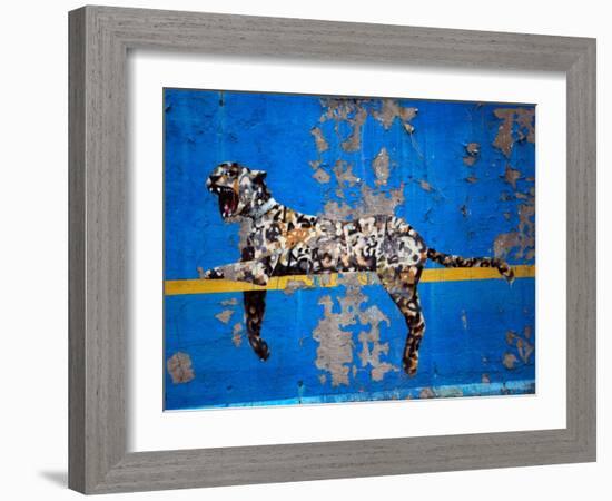 Bronx Zoo-Banksy-Framed Premium Giclee Print