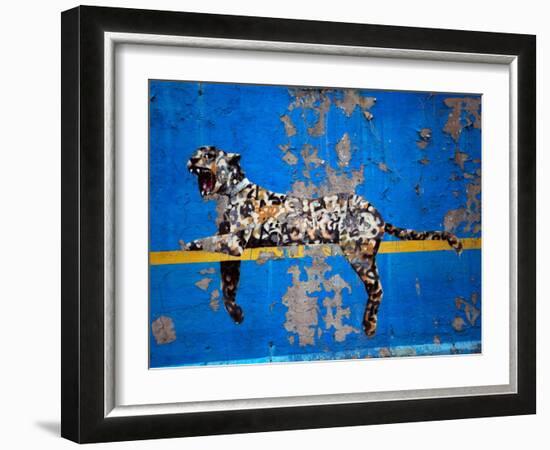 Bronx Zoo-Banksy-Framed Giclee Print