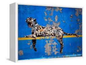Bronx Zoo-Banksy-Framed Premier Image Canvas