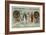 Bronze 5 Centimes Piece of the French Colonies, 1841-null-Framed Giclee Print