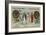 Bronze 5 Centimes Piece of the French Colonies, 1841-null-Framed Giclee Print