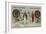 Bronze 5 Centimes Piece of the French Colonies, 1841-null-Framed Giclee Print