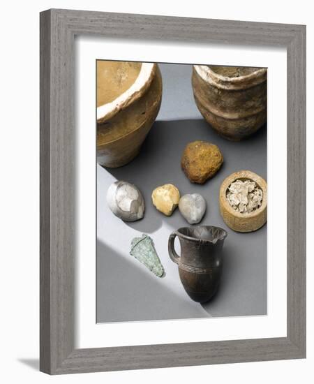 Bronze Age Burial Goods, 2600-1600 BC-null-Framed Premium Giclee Print