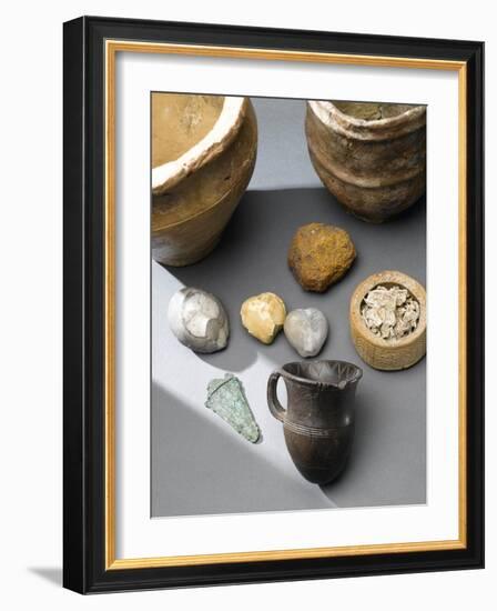 Bronze Age Burial Goods, 2600-1600 BC-null-Framed Premium Giclee Print