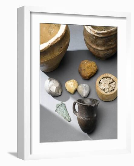 Bronze Age Burial Goods, 2600-1600 BC-null-Framed Giclee Print