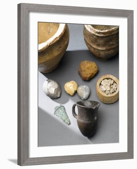 Bronze Age Burial Goods, 2600-1600 BC-null-Framed Giclee Print
